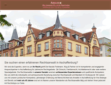 Tablet Screenshot of feldmann-klug.de